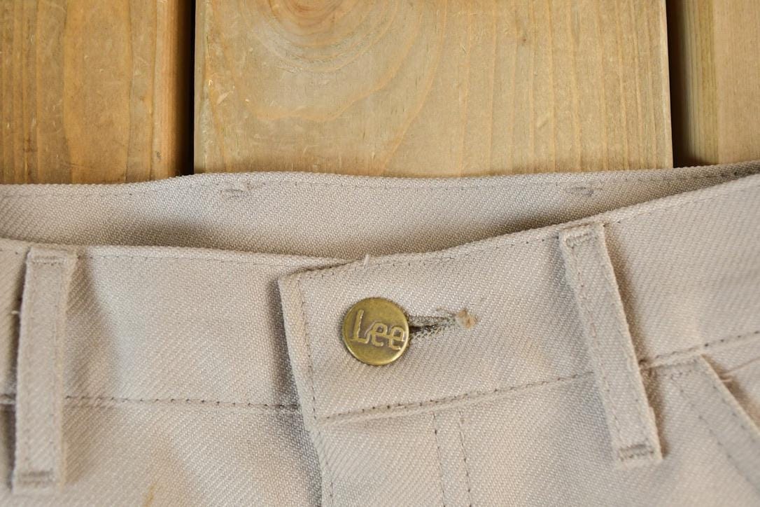 Vintage 1960s Lee Pleated Pants Men's 32 x 31 from propervintagecanada