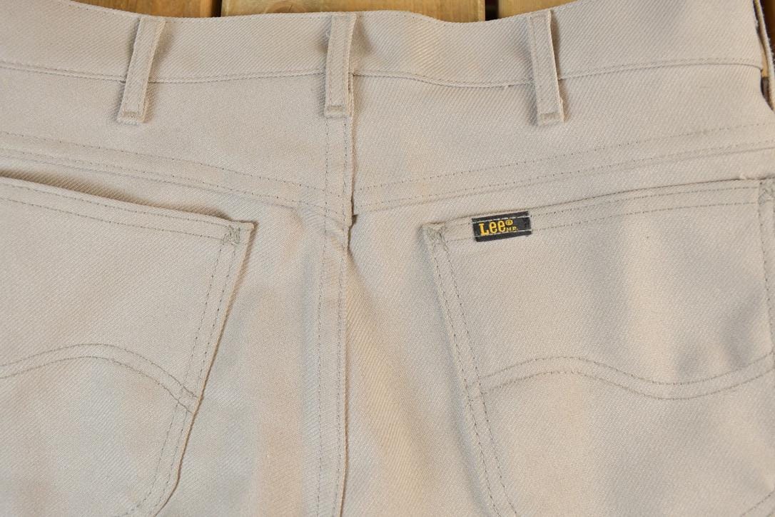 Vintage 1960s Lee Pleated Pants Men's 32 x 31 from propervintagecanada