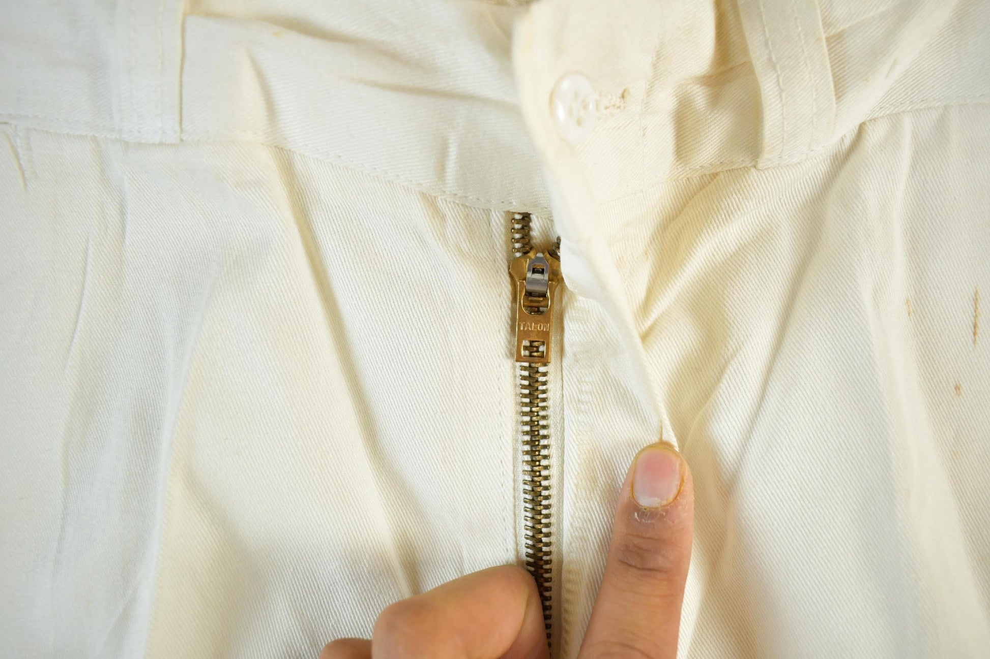 Vintage 1960s Lee Sanforized Pants Men's Medium 34 x 31 from propervintagecanada