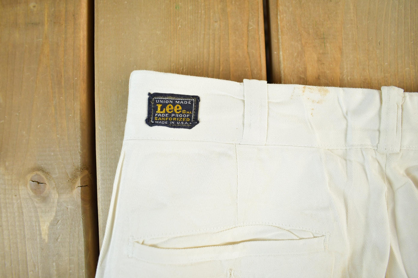 Vintage 1960s Lee Sanforized Pants Men's Small 29 x 31 from propervintagecanada