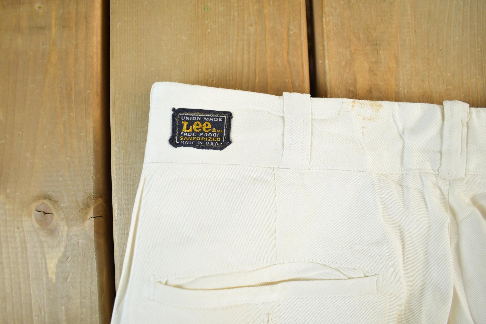 Vintage 1960s Lee Sanforized Pants Men's Small 29 x 31 from propervintagecanada