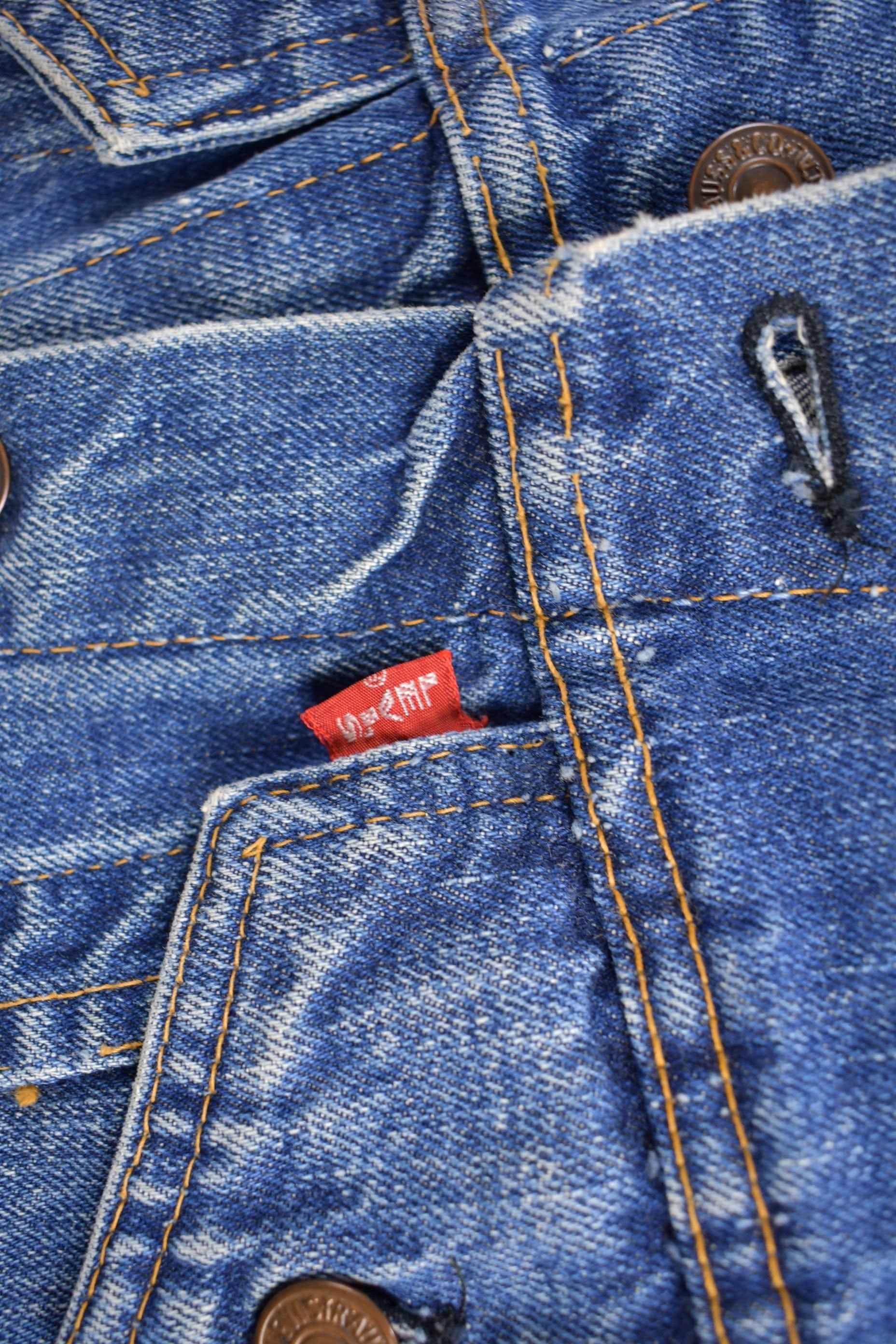 Vintage 1960s Levi���s Big E Denim Jean Jacket from propervintagecanada