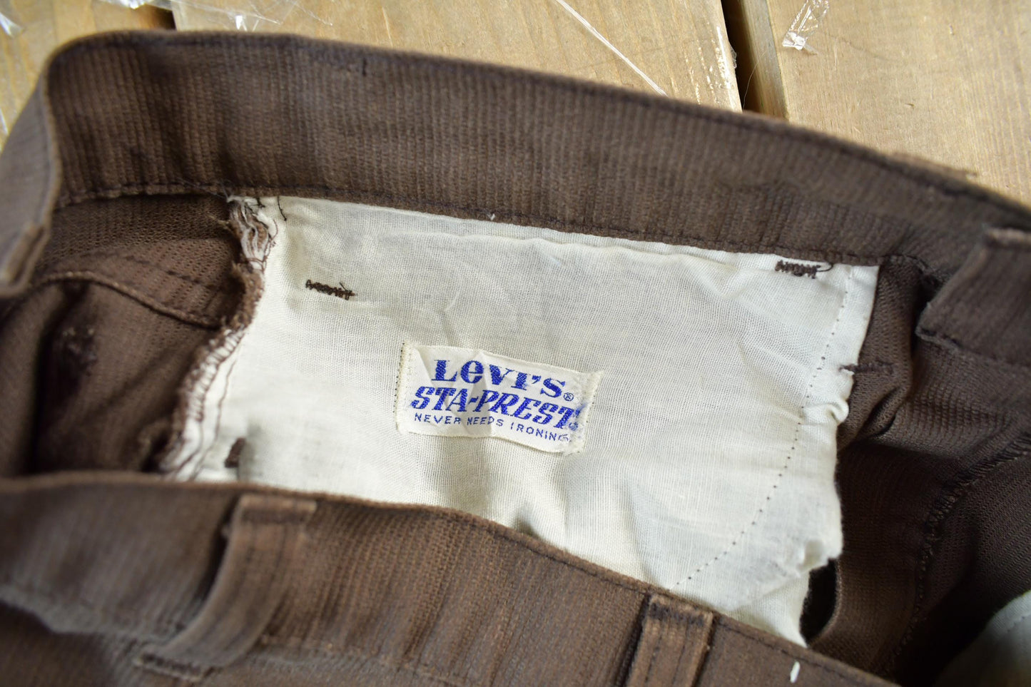 Vintage 1960s Levi's Sta-Prest Slacks Trousers Men's 30 x 29 from propervintagecanada