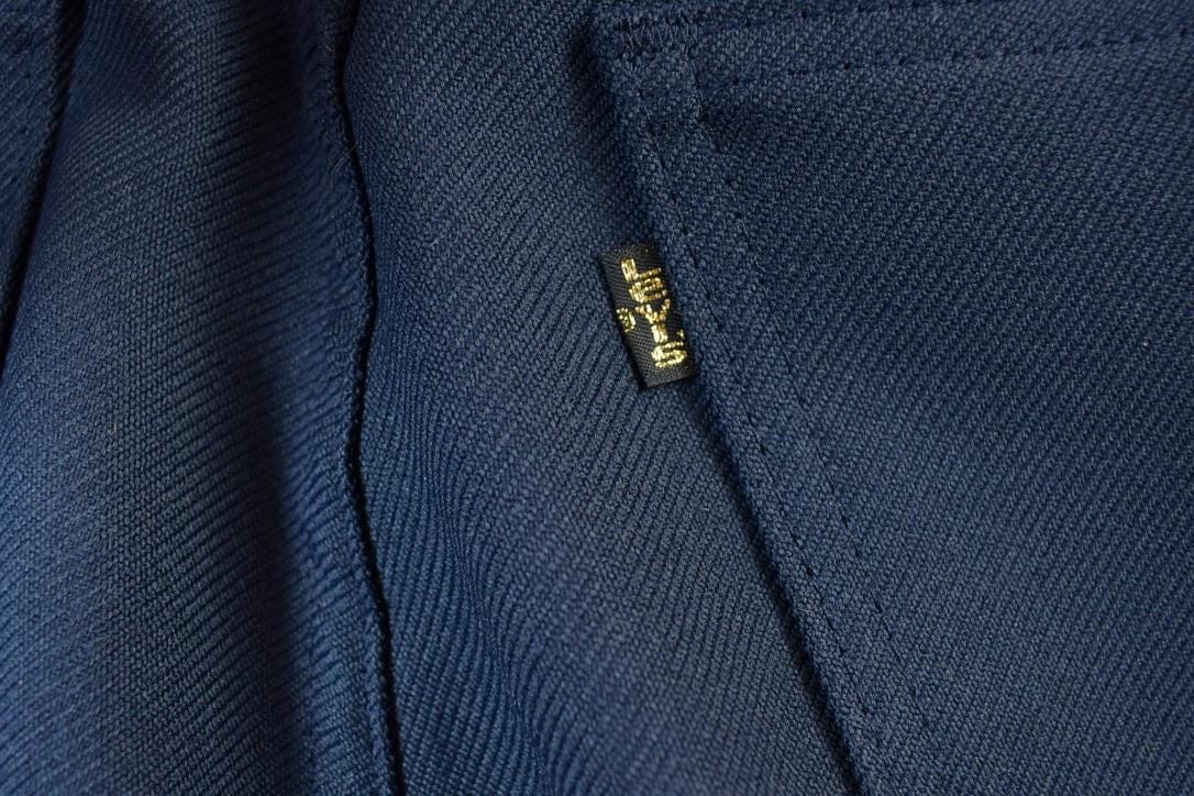 Vintage 1960s Levis Gold Tab Pleated Dress Pants Men's 36 x 29 from propervintagecanada