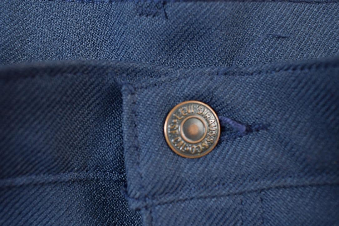 Vintage 1960s Levis Gold Tab Pleated Dress Pants Men's 36 x 29 from propervintagecanada
