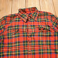 Vintage 1960s Lochan Authentic Tartan Plaid Flannel Button Up Shirt Men's MMen's Medium from propervintagecanada