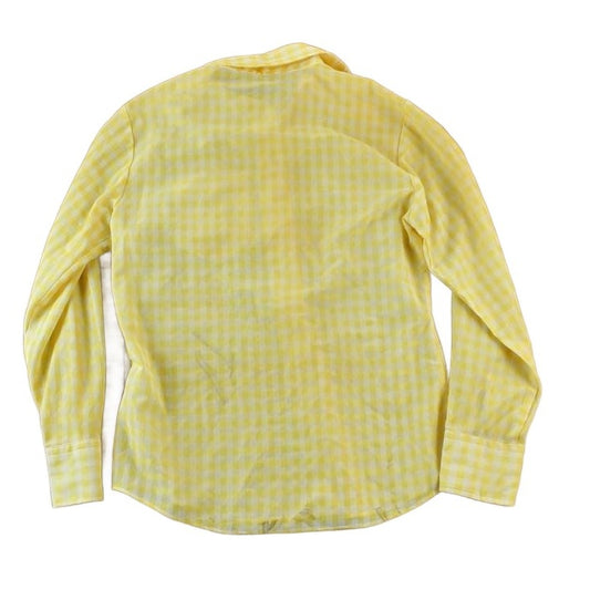 Vintage 1960s Lucerne Plaid Button Up Shirt Men's Small from propervintagecanada