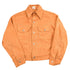 Vintage 1960s Male Burnt Orange Shacket Button Up Women&