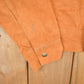 Vintage 1960s Male Burnt Orange Shacket Button Up Women's S from propervintagecanada