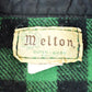 Vintage 1960s Melton Plaid Button Up Shirt Mens L from propervintagecanada