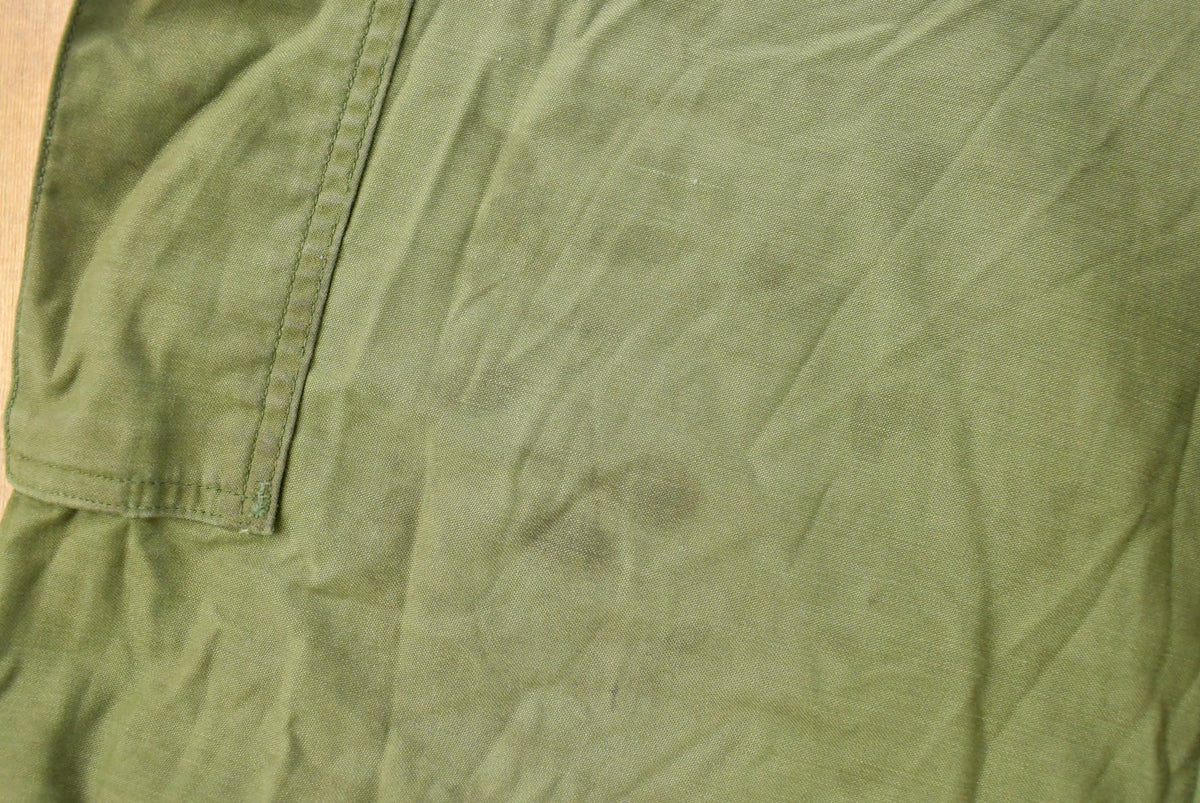 Vintage 1960s Military Army Cargo Field Trousers Olive Drab Pants Men's 32 x 28 from propervintagecanada