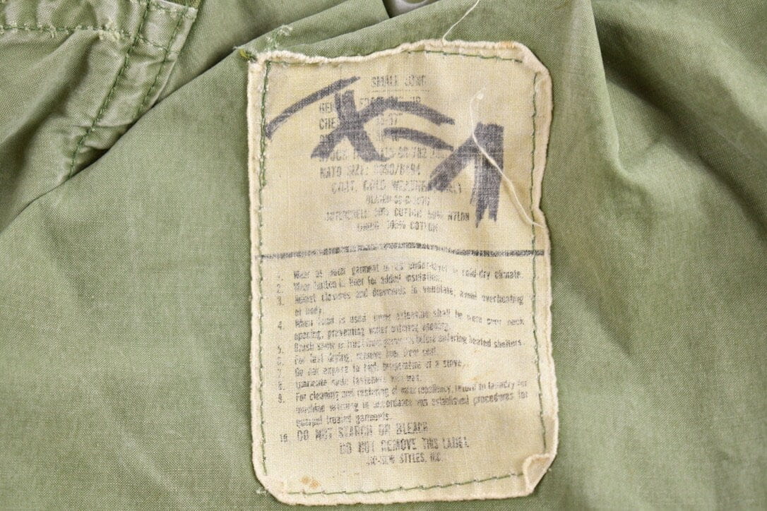 Vintage 1960s Military Army Field Jacket from propervintagecanada