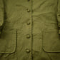 Vintage 1960s Military Button Up Overcoat Men's Small from propervintagecanada