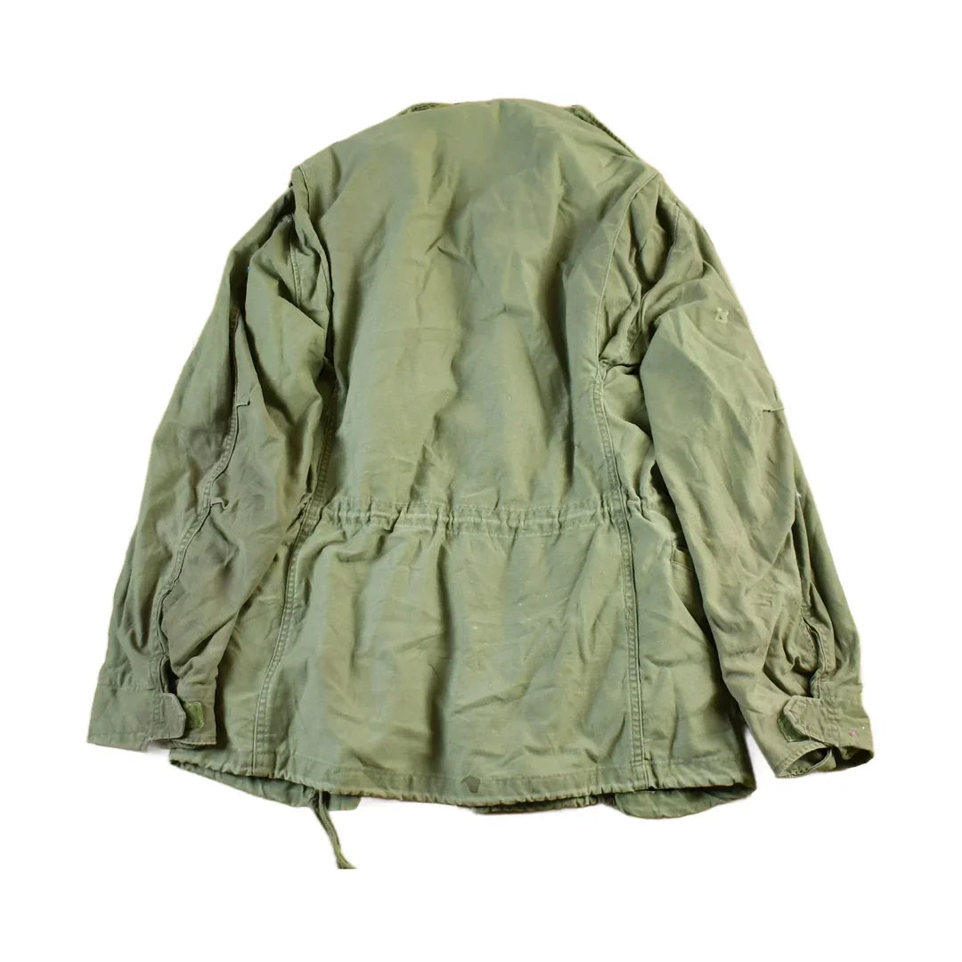 Vintage 1960s Military Field Coat Men's Large from propervintagecanada
