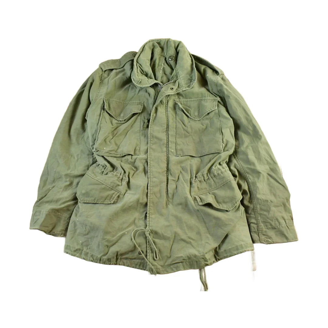 Vintage 1960s Military Field Coat Men's Large from propervintagecanada
