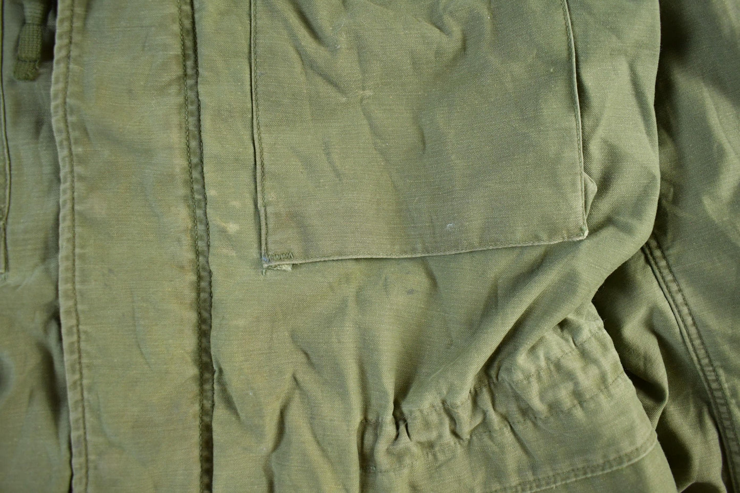 Vintage 1960s Military Field Coat Men's Large from propervintagecanada