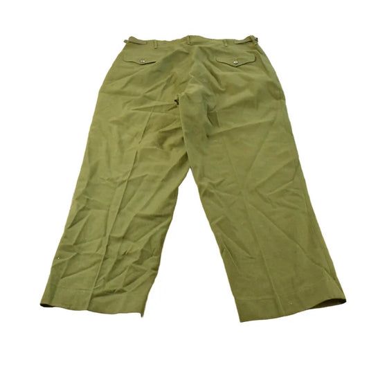 Vintage 1960s Military M-1951 Army Cargo Field Trousers Olive Drab Pants Men's 38 x 30.5 from propervintagecanada