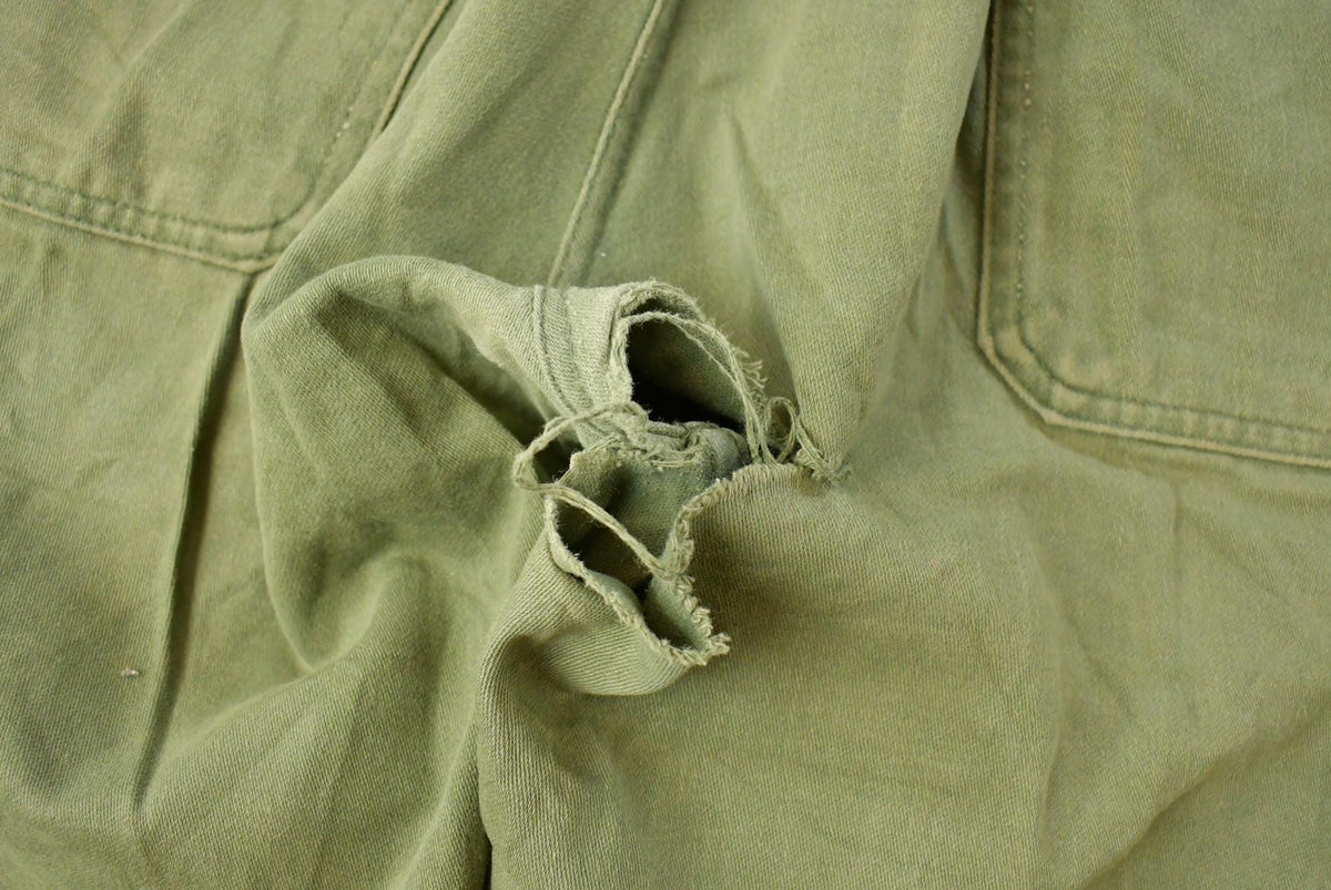 Vintage 1960s Military OG-107 Sateen Fatigue Pants Men's 34 x 27 from propervintagecanada