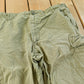 Vintage 1960s Military OG-107 Starched Sateen Fatigue Cargo Pants Men's 32 x 29 from propervintagecanada