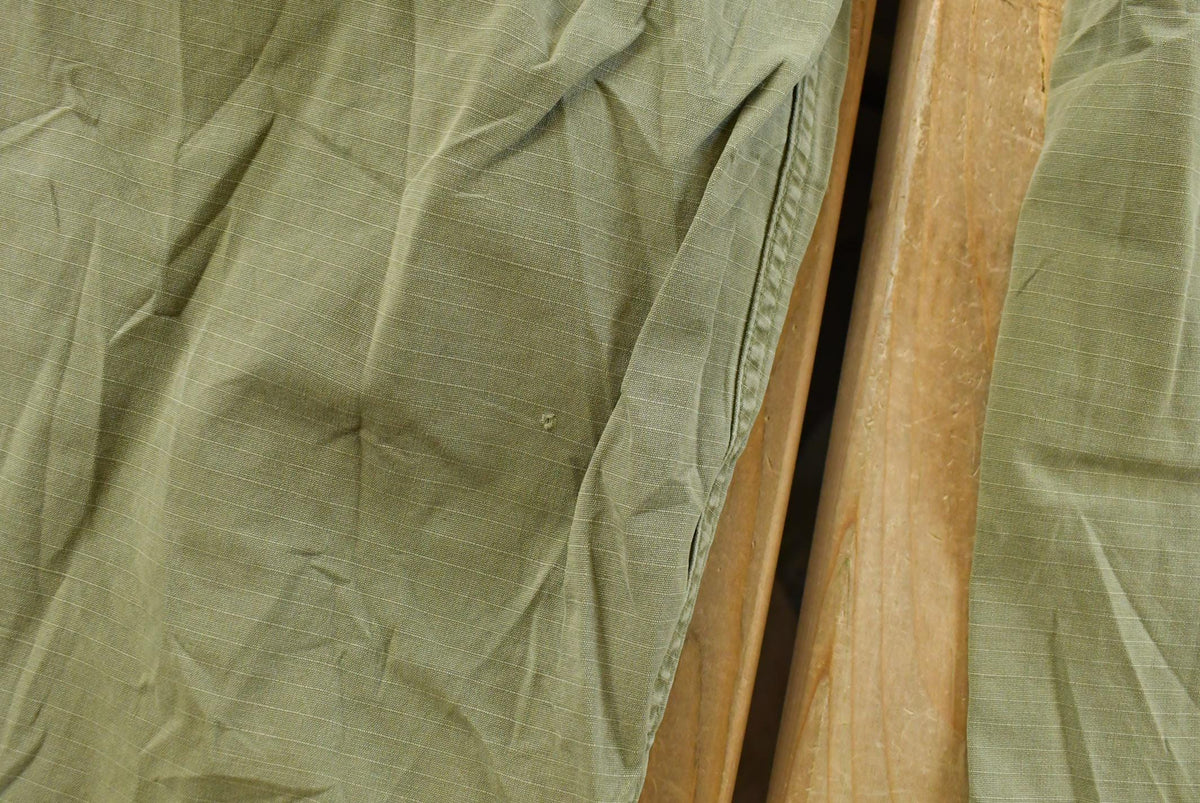 Vintage 1960s Military OG-107 Starched Sateen Fatigue Cargo Pants Men's 32 x 29 from propervintagecanada