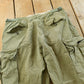 Vintage 1960s Military OG-107 Starched Sateen Fatigue Cargo Pants Men's 32 x 29 from propervintagecanada