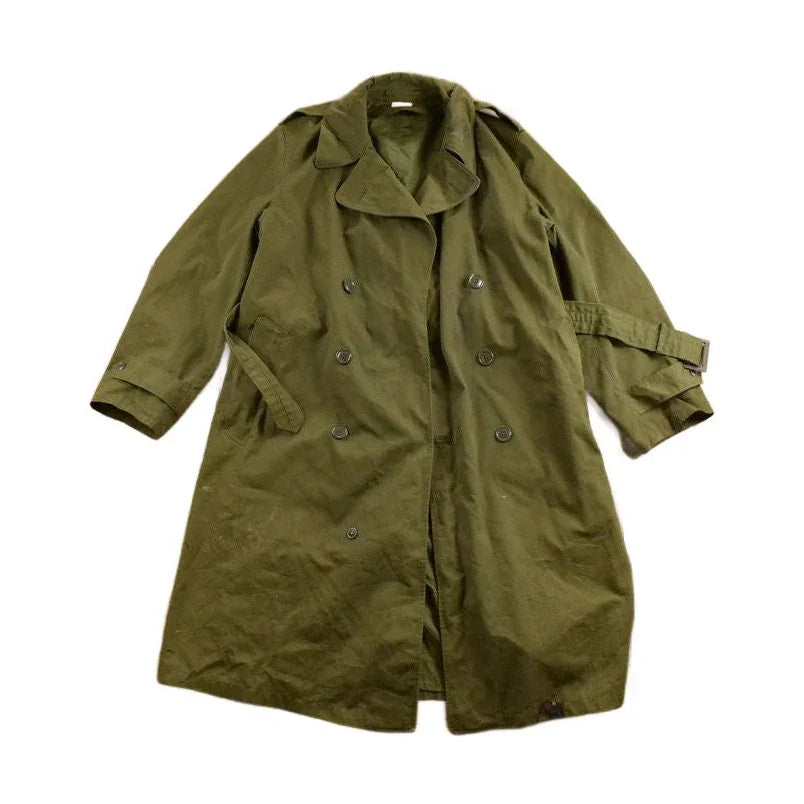 Vintage 1960s Military Overcoat from propervintagecanada
