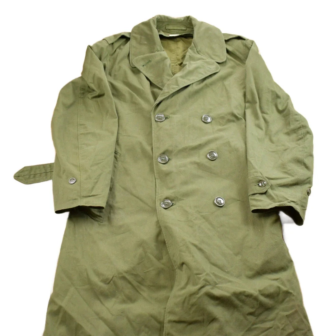 Vintage 1960s Military Parka Overcoat Men's Small from propervintagecanada