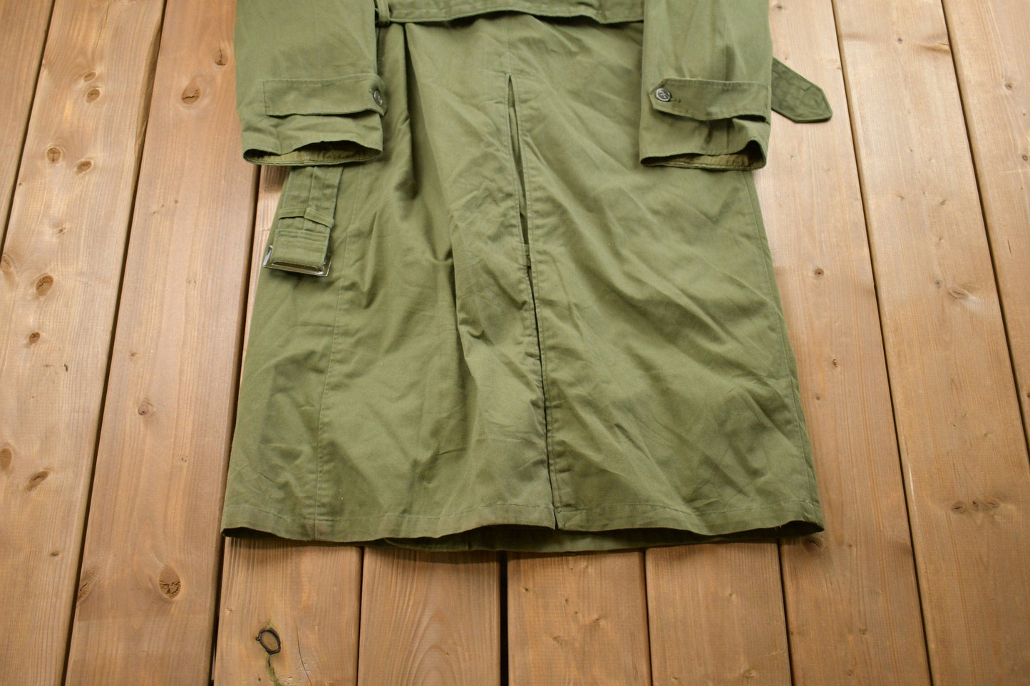 Vintage 1960s Military Parka Overcoat Men's Small from propervintagecanada