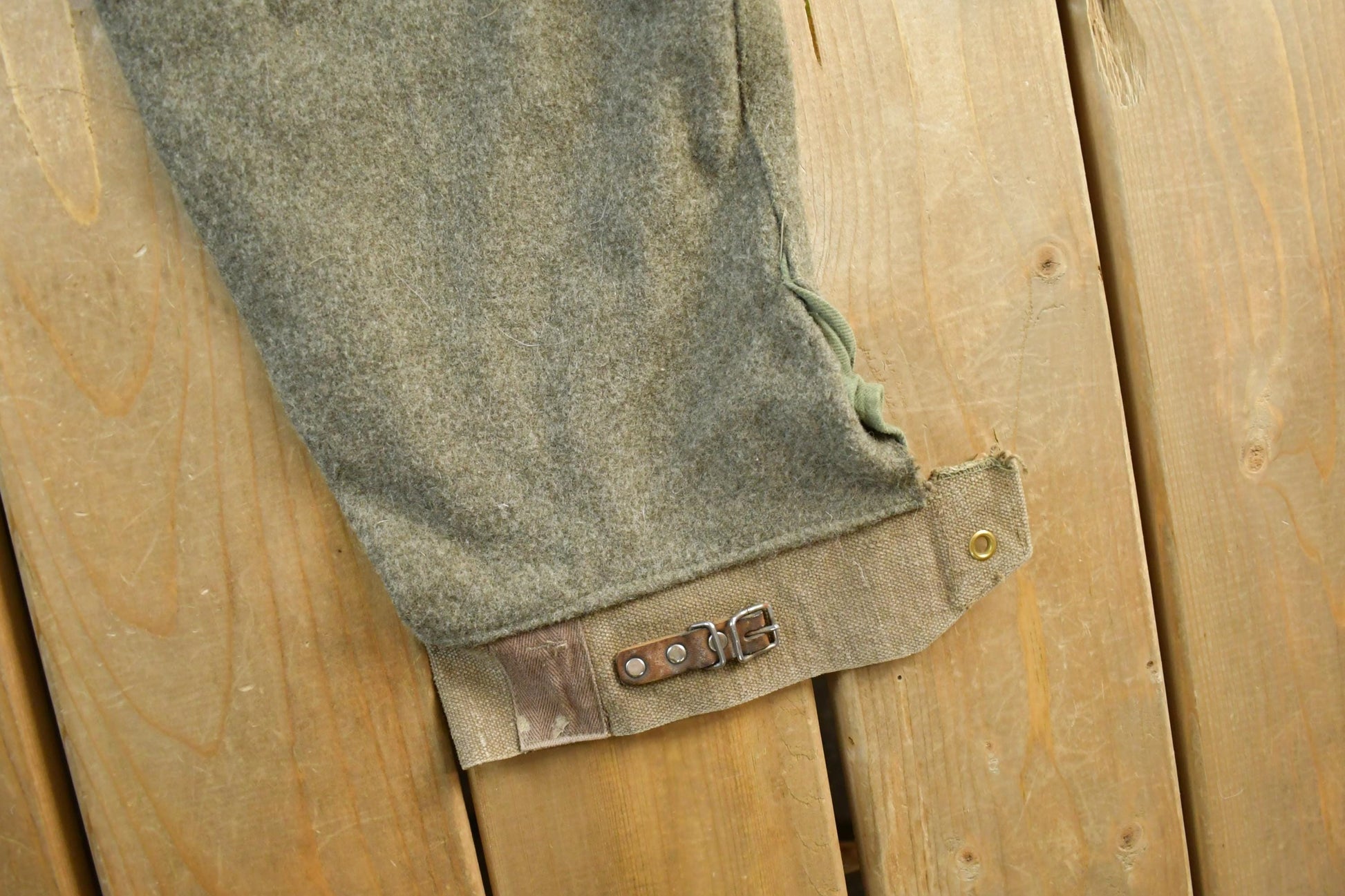 Vintage 1960s Military Wool Trousers Men's 30 x 29 from propervintagecanada