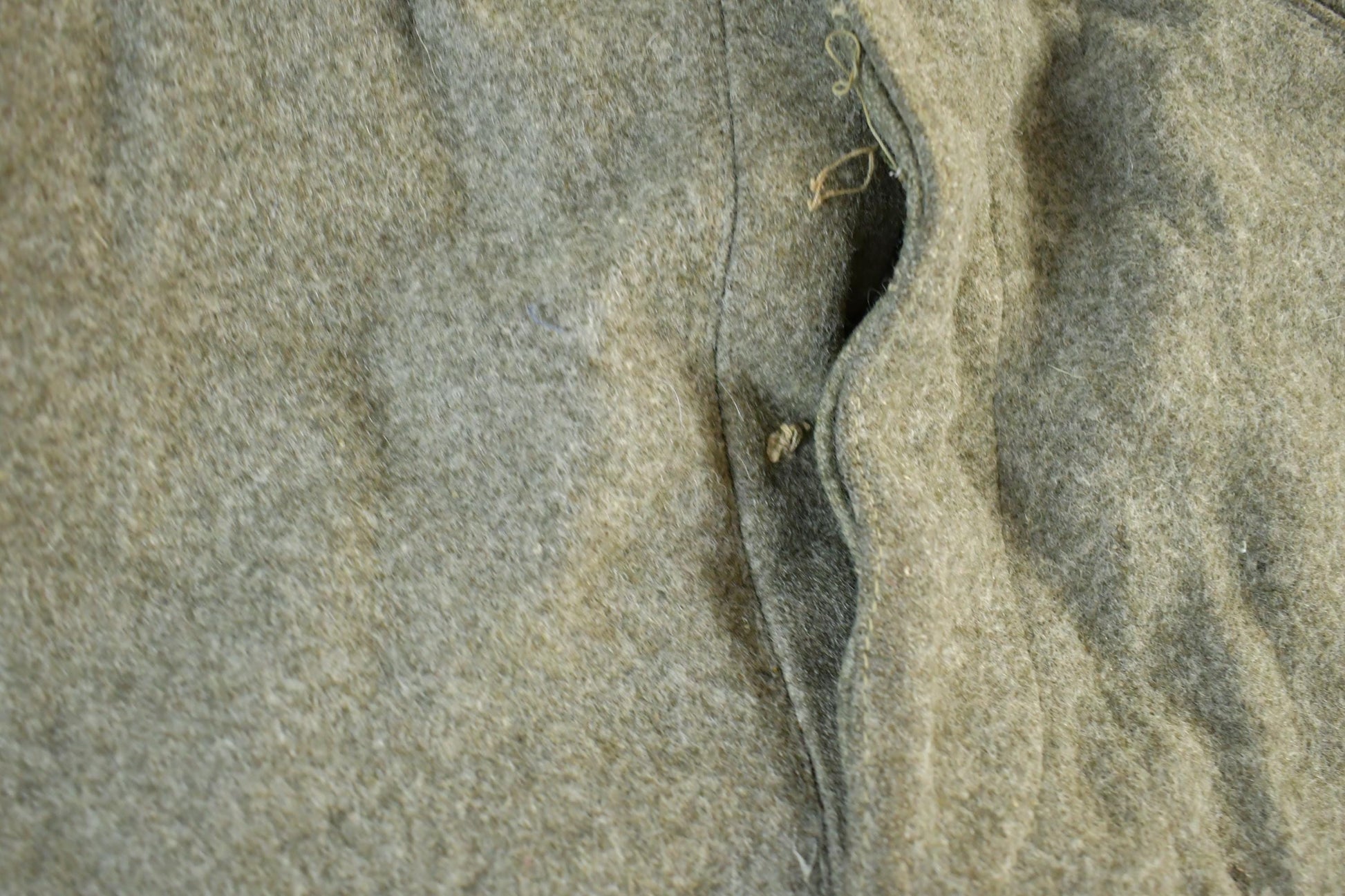 Vintage 1960s Military Wool Trousers Men's 30 x 29 from propervintagecanada