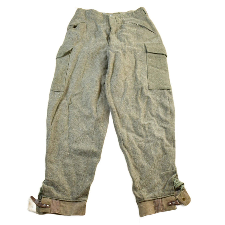 Vintage 1960s Military Wool Trousers Men's 30 x 29 from propervintagecanada