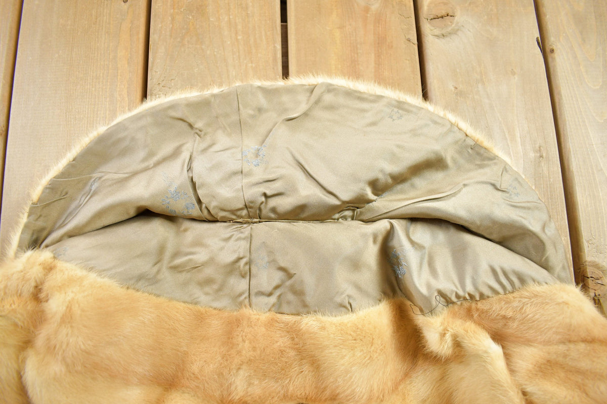 Vintage 1960s Mink Fur Stole from propervintagecanada