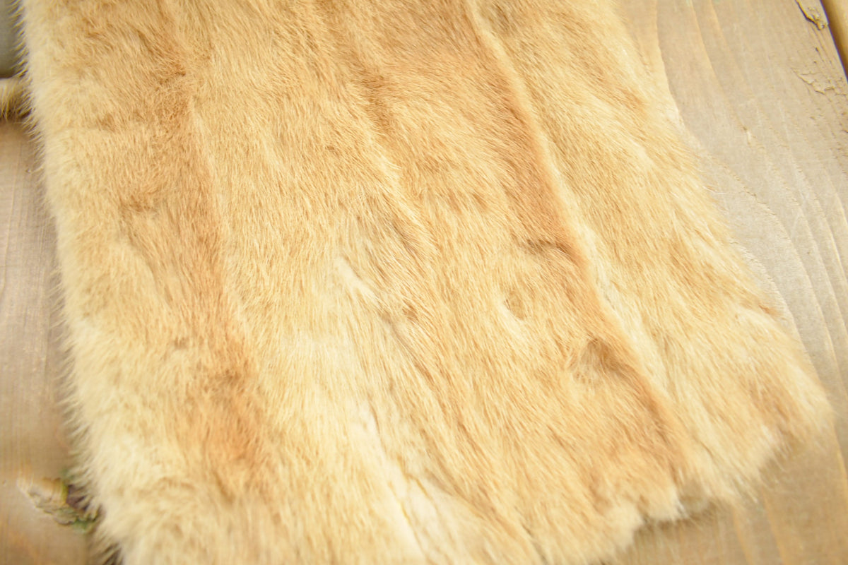 Vintage 1960s Mink Fur Stole from propervintagecanada