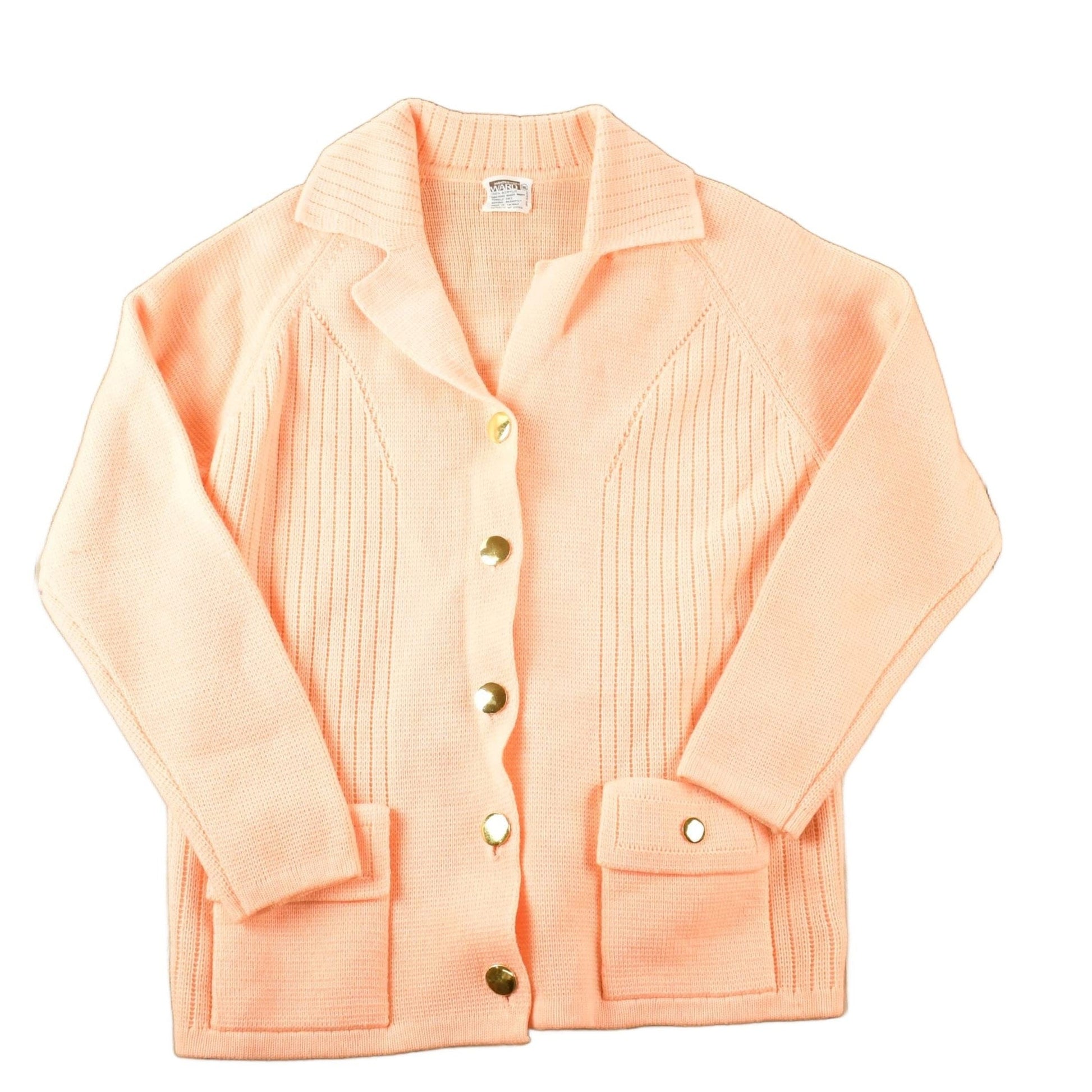 Vintage 1960s Montgomery Ward Button Up Shirt Womens L from propervintagecanada