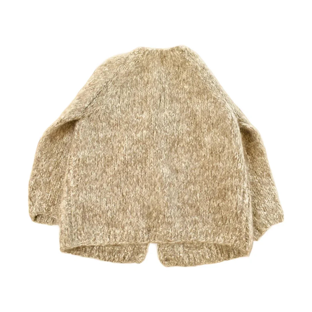 Vintage 1960s Montgomery Ward Hand Knit Mohair Wool Cardigan Sweater Women's S from propervintagecanada