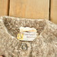 Vintage 1960s Montgomery Ward Hand Knit Mohair Wool Cardigan Sweater Women's S from propervintagecanada