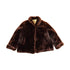 Vintage 1960s Mouton Fur Coat Adult S-M Men&