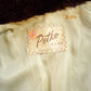 Vintage 1960s Mouton Fur Coat Adult S-M Men's Small from propervintagecanada