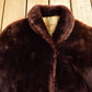 Vintage 1960s Mouton Fur Coat Adult S-M Men's Small from propervintagecanada