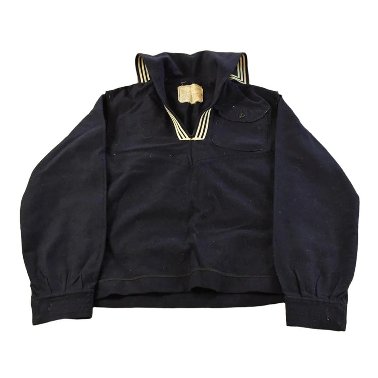 Vintage 1960s Naval Clothing Factory Wool Sailor Uniform Pullover Men's Small from propervintagecanada