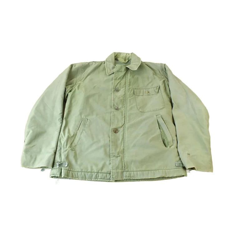 Vintage 1960s Navy Deck Jacket Men's Medium from propervintagecanada
