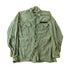 Vintage 1960s OG-107 Army Military Sateen Shirt Men&