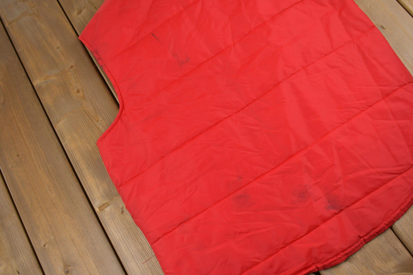Vintage 1960s Ohio State University Champion Puffer Vest Men's Medium from propervintagecanada