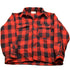 Vintage 1960s Outdoor World Plaid Flannel Button Up Shirt Men&