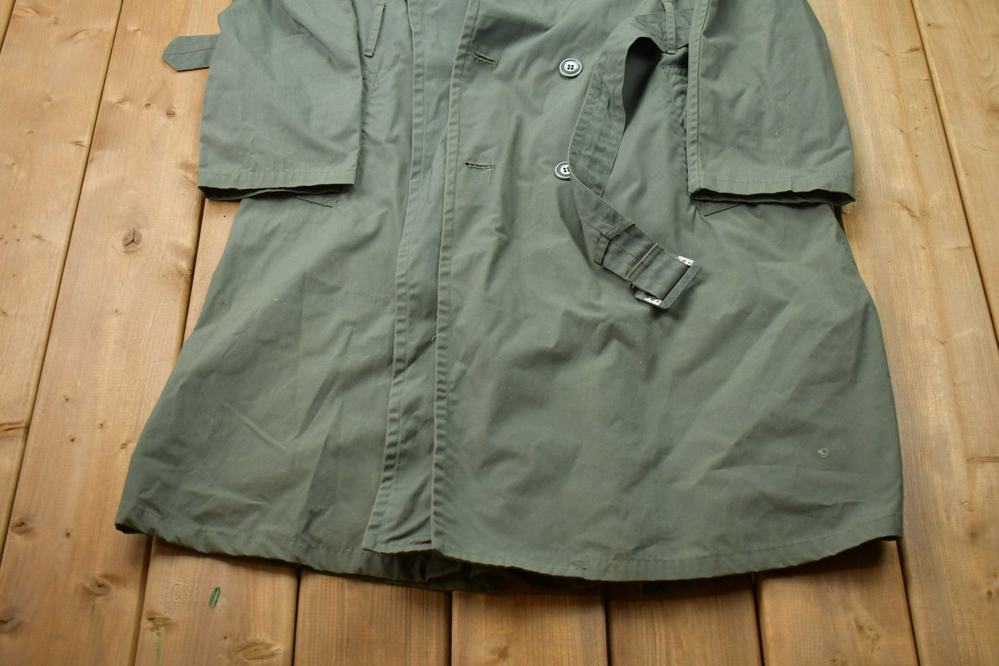 Vintage 1960s Overcoat Rain Jacket Men's Medium from propervintagecanada