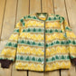 Vintage 1960s Patterned Mohair Cardigan Sweater from propervintagecanada