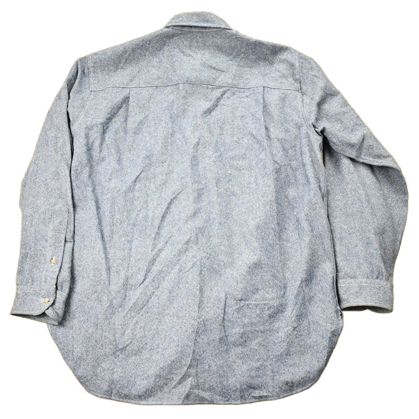 Vintage 1960s Pendleton Blank Button Up Shirt Men's Large from propervintagecanada