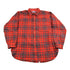 Vintage 1960s Pendleton Plaid Button Up Flannel Shirt Men&