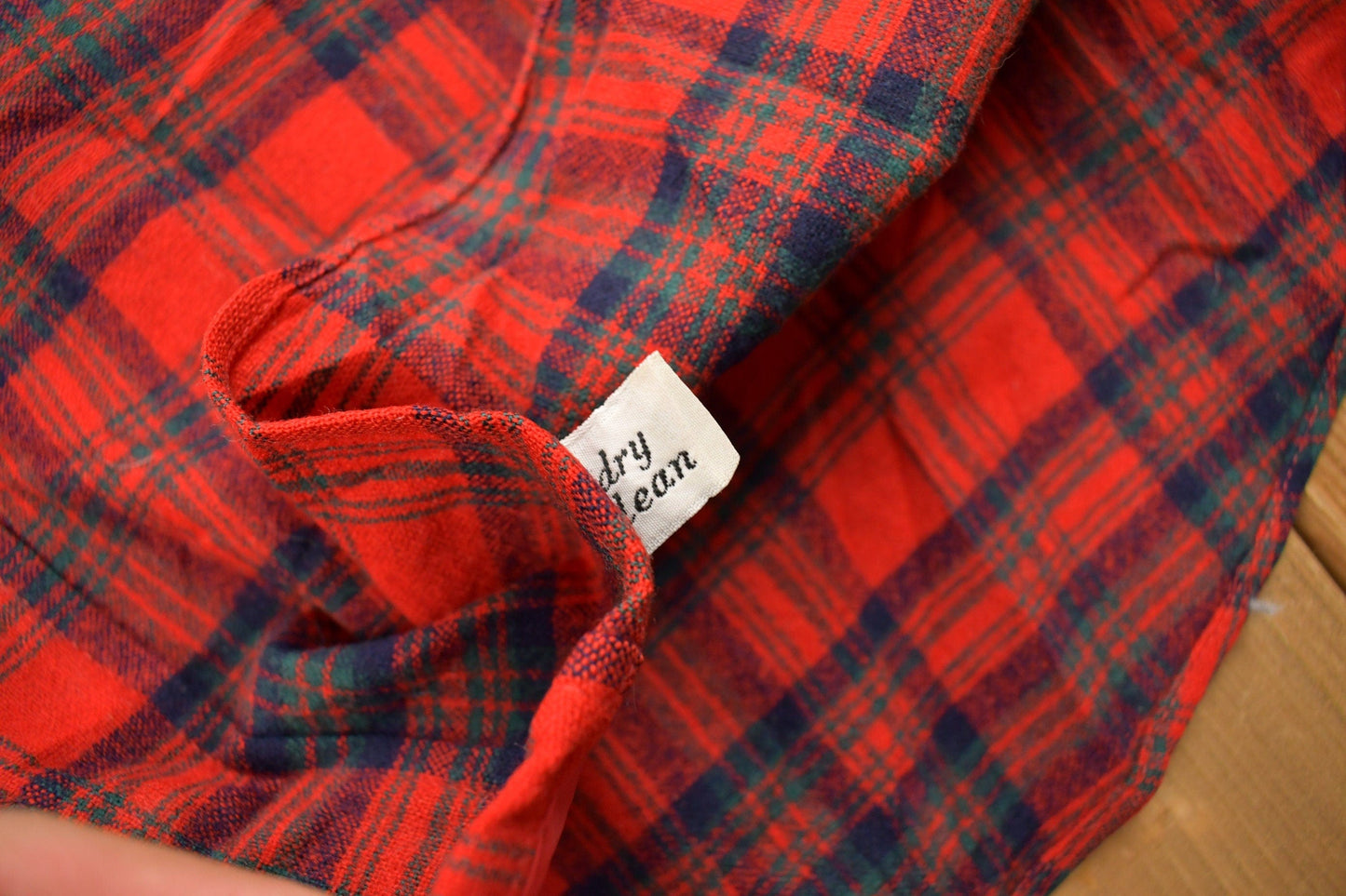 Vintage 1960s Pendleton Plaid Button Up Flannel Shirt Men's XL from propervintagecanada