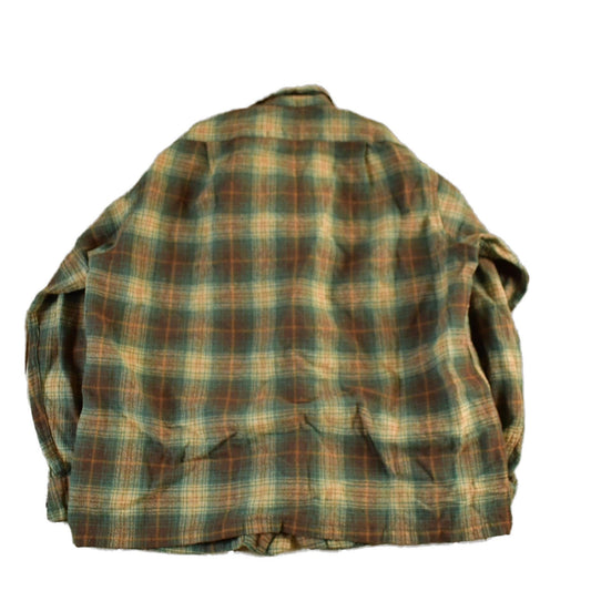 Vintage 1960s Pendleton Wool Flannel Shirt Men's S-M from propervintagecanada